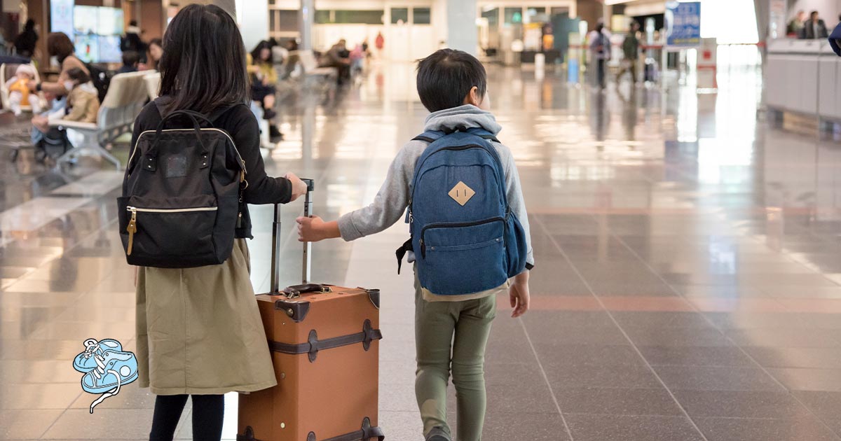 missing children at the airport