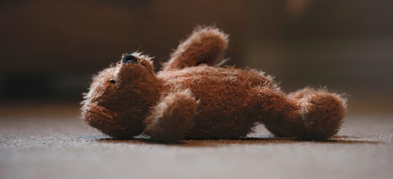 Dropped Teddy Bear