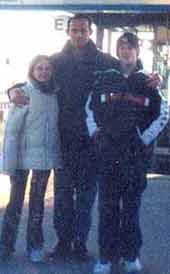 Graham McKeddie with daughter, Lisa & son, Taylor