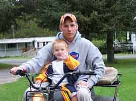 Michael Myer & his son Kris