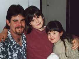 Ed Troxel & his daughters